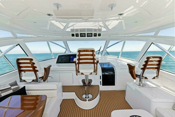 Viking 54 Open - Command Deck