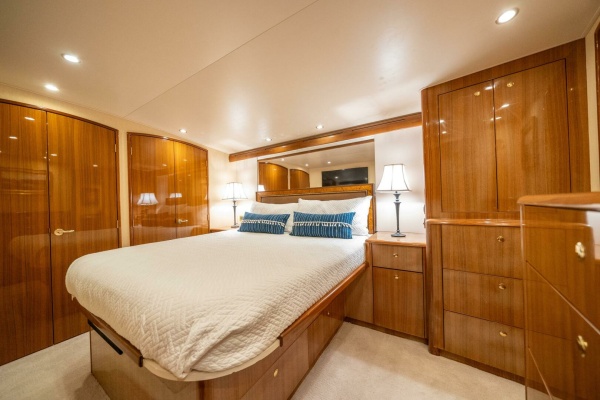 RUNNING OVER 68ft Viking Yacht For Sale