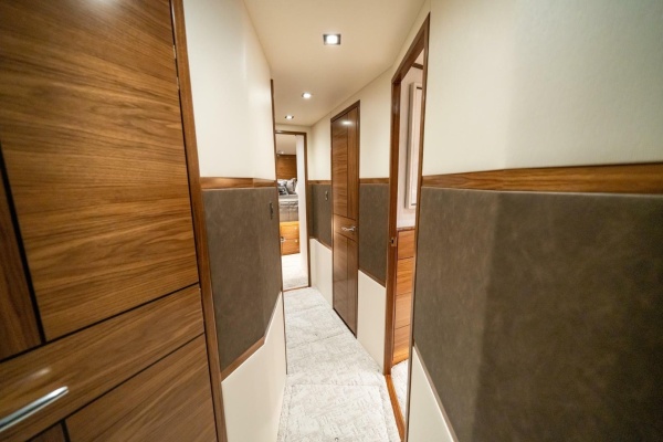 2026 64 Viking CNV Companionway