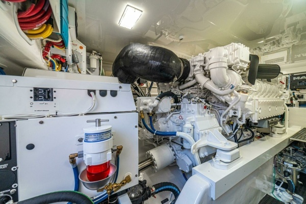 64 Viking Convertible Engine Room