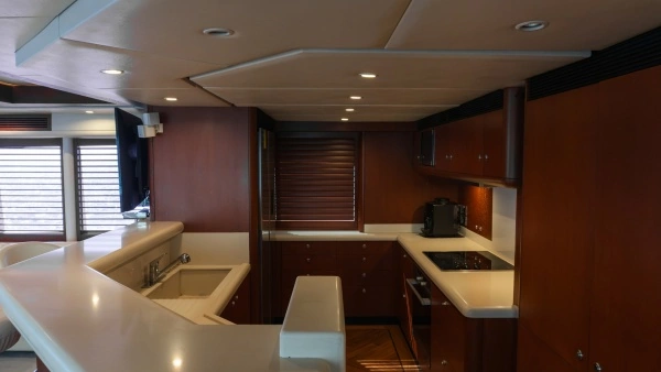 Photo of the 1996 Oceanfast 87 Enclosed Bridge Sportfish "Aussie Rules"
