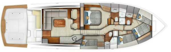 Viking 64 Sport Tower - Layout