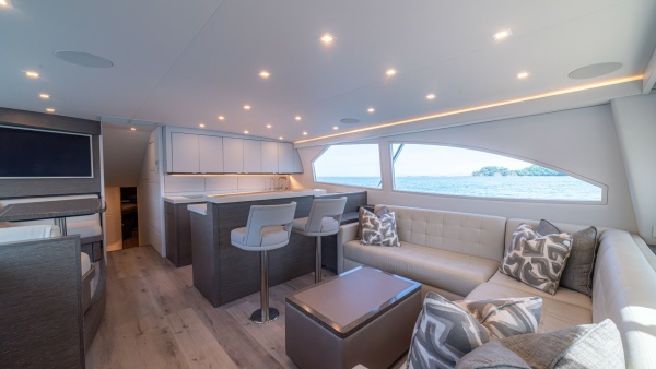 Fish Tank 64ft Viking Yacht For Sale