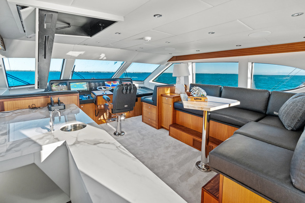 Hatteras Enclosed Bridge Yacht For Sale