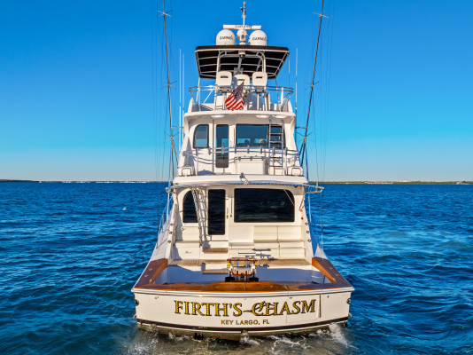 FIRTH S CHASM 77ft Hatteras Yacht For Sale