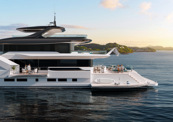 GEMINI 128ft Custom Yacht For Sale
