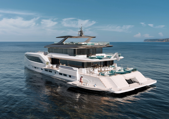 GEMINI 128ft Custom Yacht For Sale