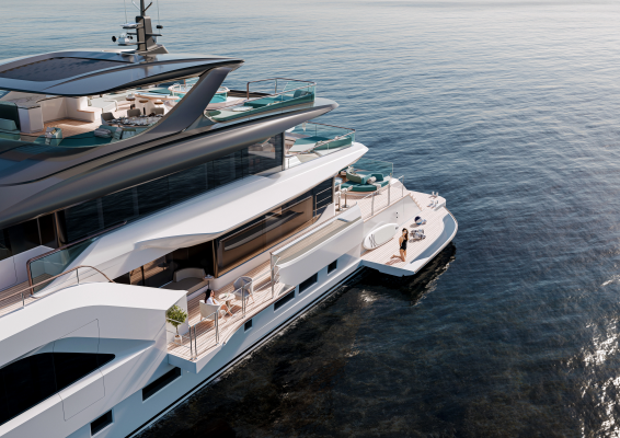 GEMINI 128ft Custom Yacht For Sale