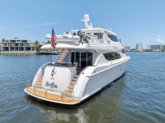 GRIFFIN 80ft Hatteras Yacht For Sale