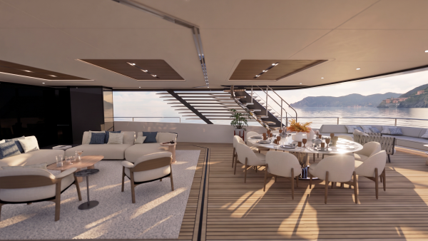 LOUNGE 40 131ft Antonini Navi Yacht For Sale