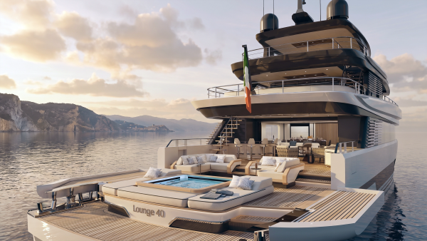LOUNGE 40 131ft Antonini Navi Yacht For Sale