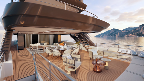 LOUNGE 40 131ft Antonini Navi Yacht For Sale