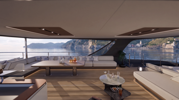 LOUNGE 40 131ft Antonini Navi Yacht For Sale