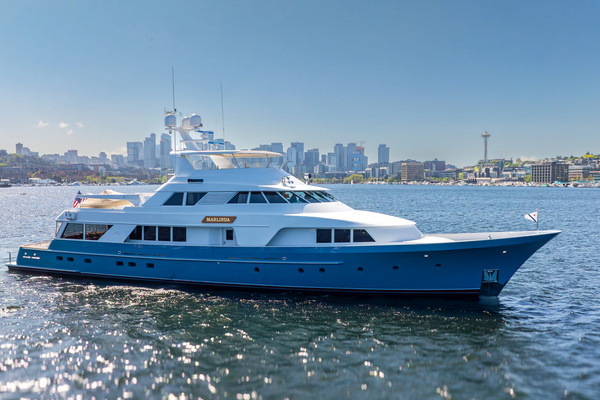 Photo of the 1989 Delta Marine Flybridge Motoryacht "Marlinda"