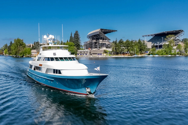 Photo of the 1989 Delta Marine Flybridge Motoryacht "Marlinda"