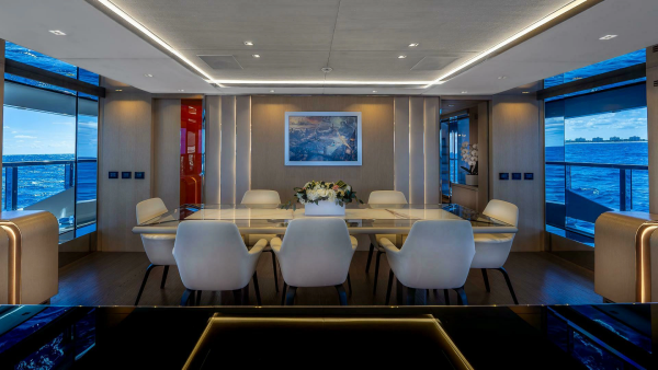 NEVERLAND 138ft Mangusta Yacht For Sale