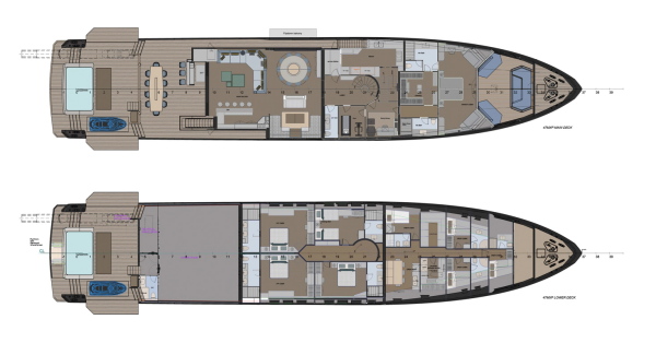 NUMARINE 47MXP 153ft Numarine Yacht For Sale
