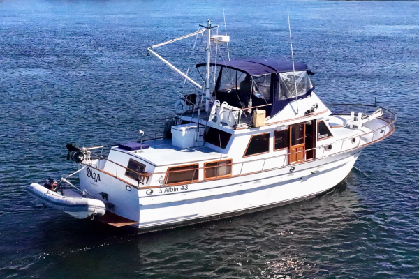Olga 43ft Albin Yacht For Sale