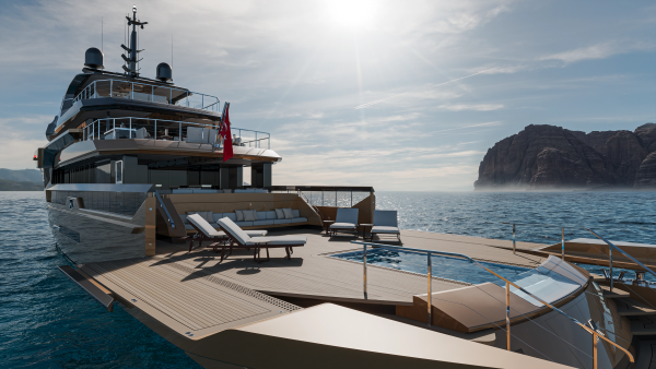 PROJECT PETRA 160ft RMK Marine Yacht For Sale