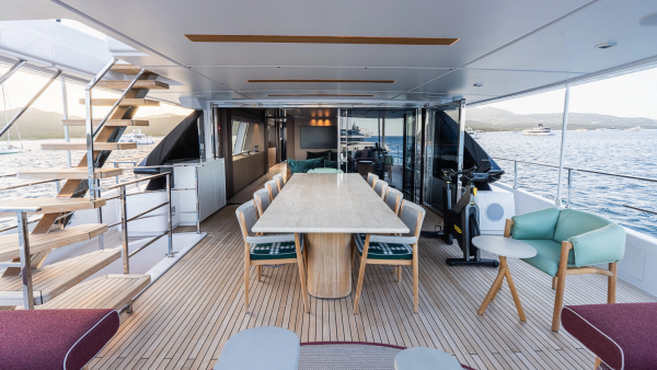 QUEEN J III 108ft Custom Line Yacht For Sale