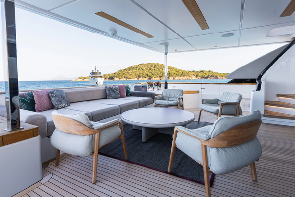Photo of the 2024 Custom Line Navetta 33 "QUEEN J III"