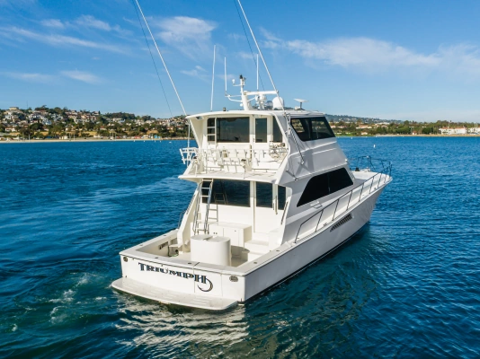 Viking Enclosed Bridge Yacht For Sale