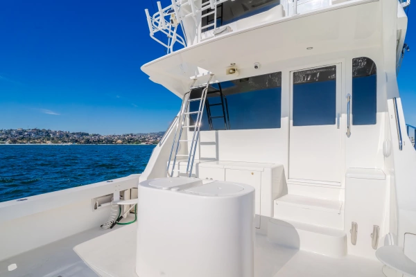 Viking Enclosed Bridge Yacht For Sale