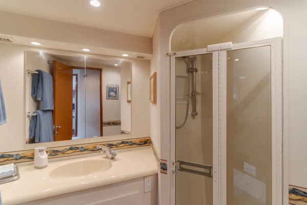 Viking Enclosed Bridge Yacht For Sale