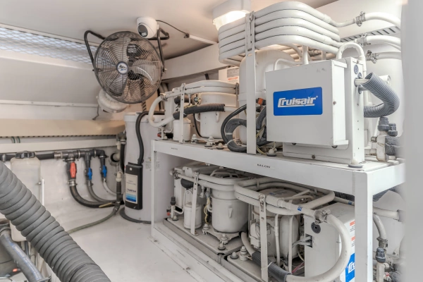 Viking Enclosed Bridge Yacht For Sale