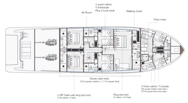 VIVACE 102ft Alpha Custom Yachts Yacht For Sale