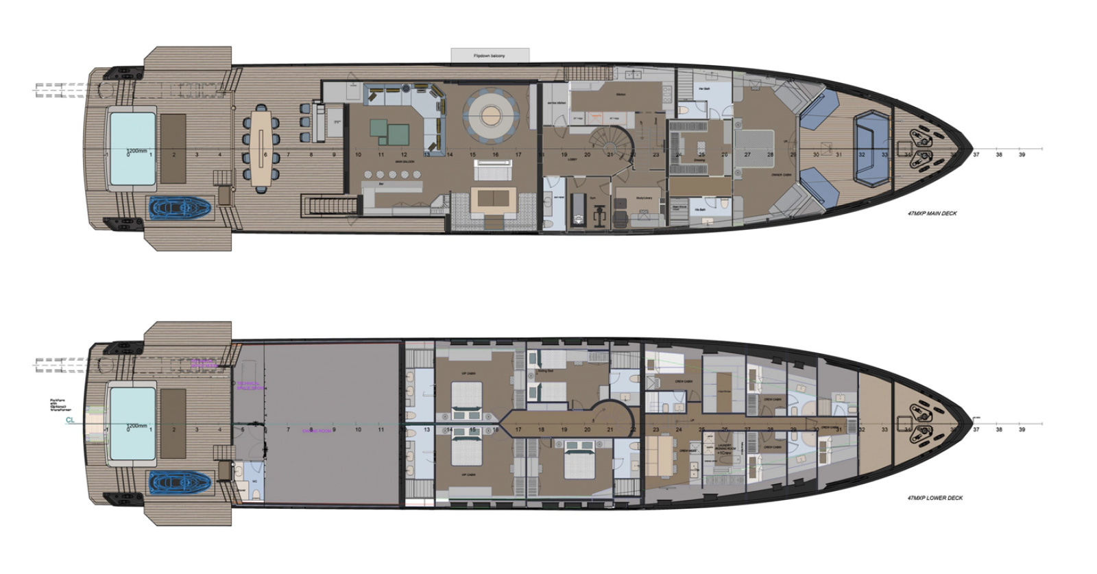 2028 Numarine 47MXP
