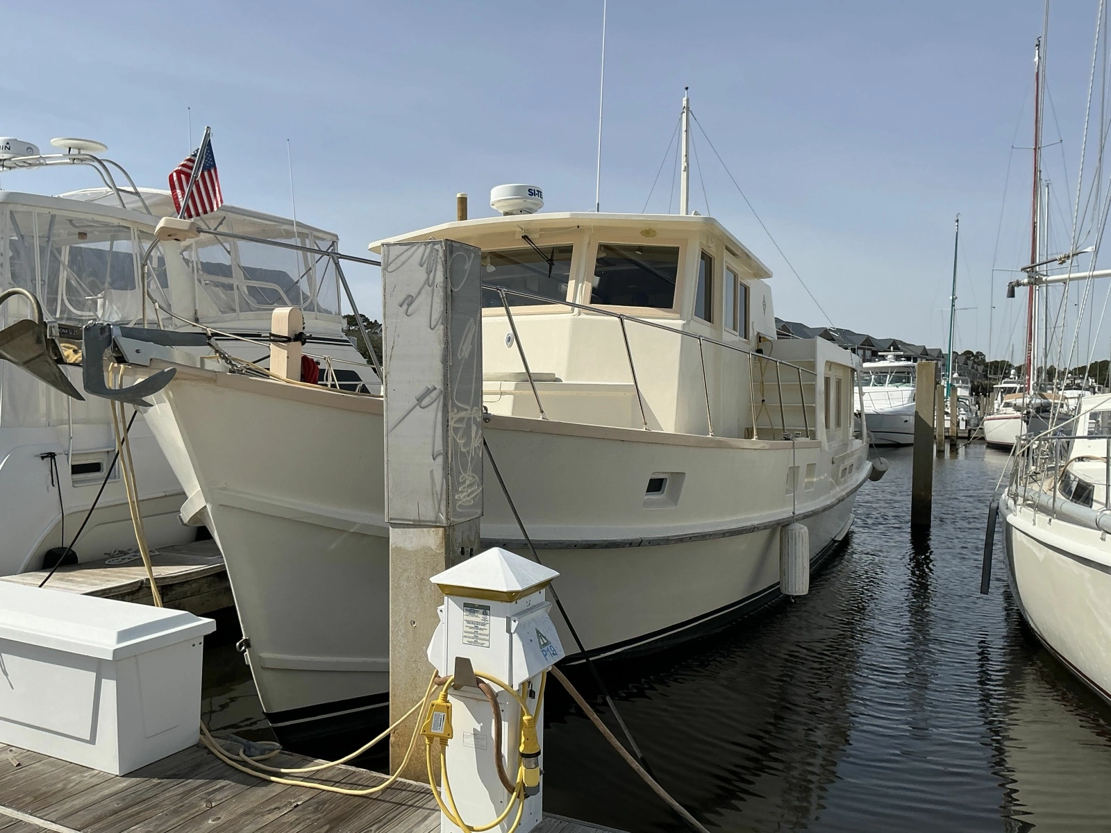 2009 Hugh Huff Custom Build Custom Raised Pilothouse Trawler 47