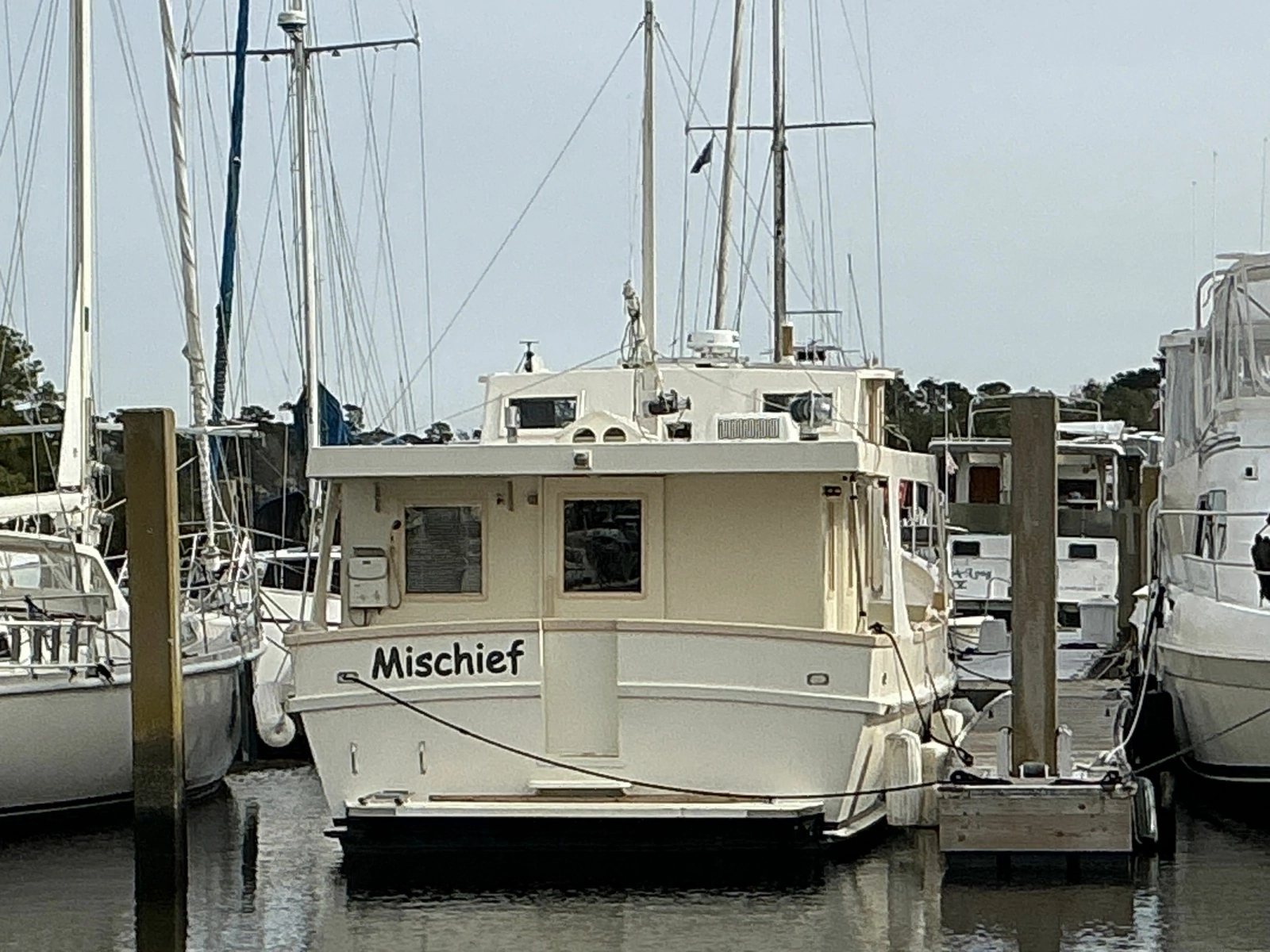 2009 Hugh Huff Custom Build Custom Raised Pilothouse Trawler 47