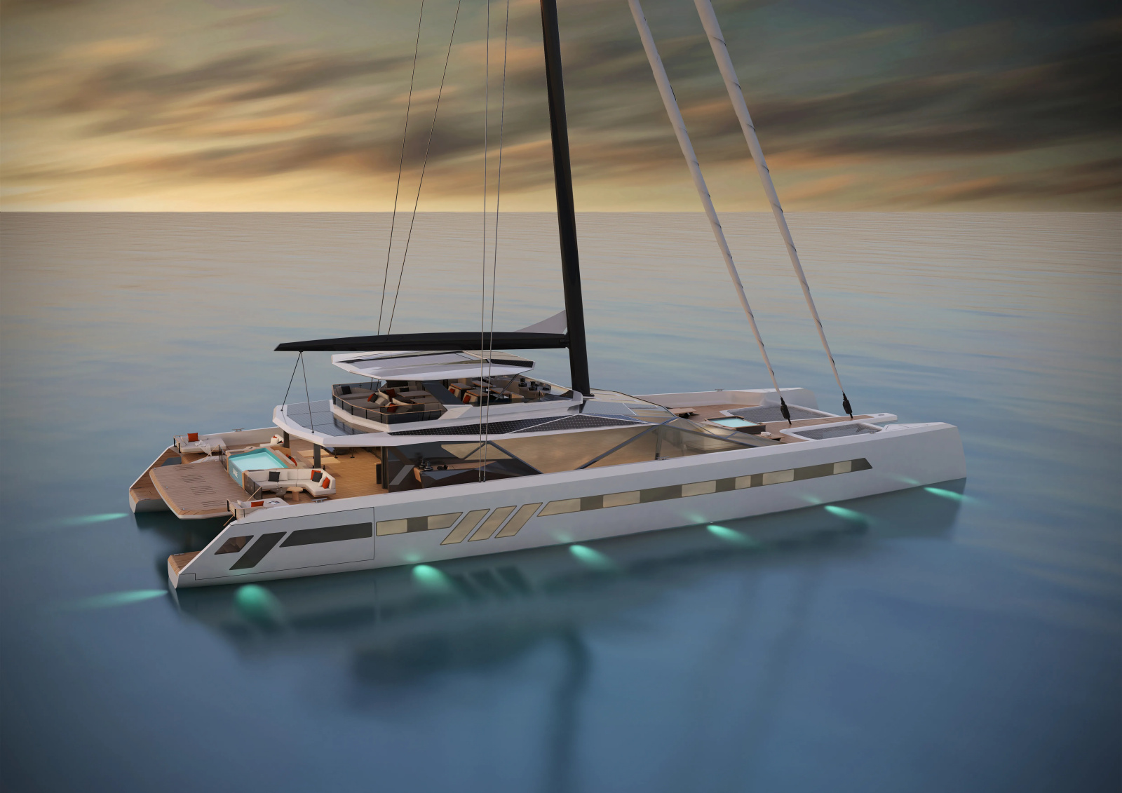 128' 2028 Custom Flybridge