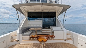 Spacious Aft Deck with Seating