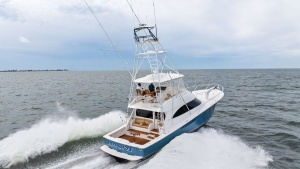 Aerial View of Aft Deck in Motion