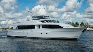 Magnum Ride 100ft Hatteras Yacht For Sale