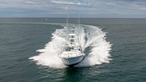 Dynamic Bow View at Speed