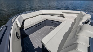 Spacious Bow Lounge Area