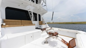 Spacious Aft Deck with Seating