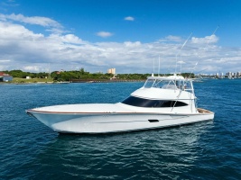Team Harvey  82ft Viking Yacht For Sale