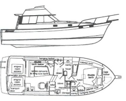 38ft Bayliner Yacht For Sale