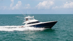 Viking 64 Convertible Cruising