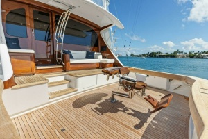 Team Harvey  82ft Viking Yacht For Sale