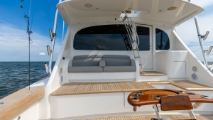 Spacious Aft Deck with Seating