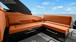 Spacious Aft Deck Seating Area