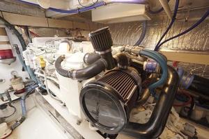 Huckins 44 - Knight Kap - Engine Room