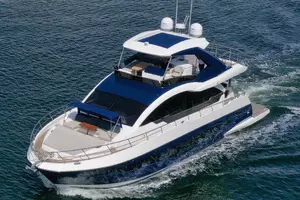 The Only Blue 66 Fly 2019 Astondoa 66 Fly Yacht For Sale in Aventura FL