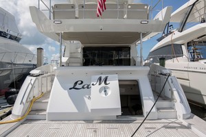 Azimut 66 - Lady M - Aft Deck