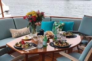 De Vries Lentsch 95 - Sea Czar - Aft Deck Seating